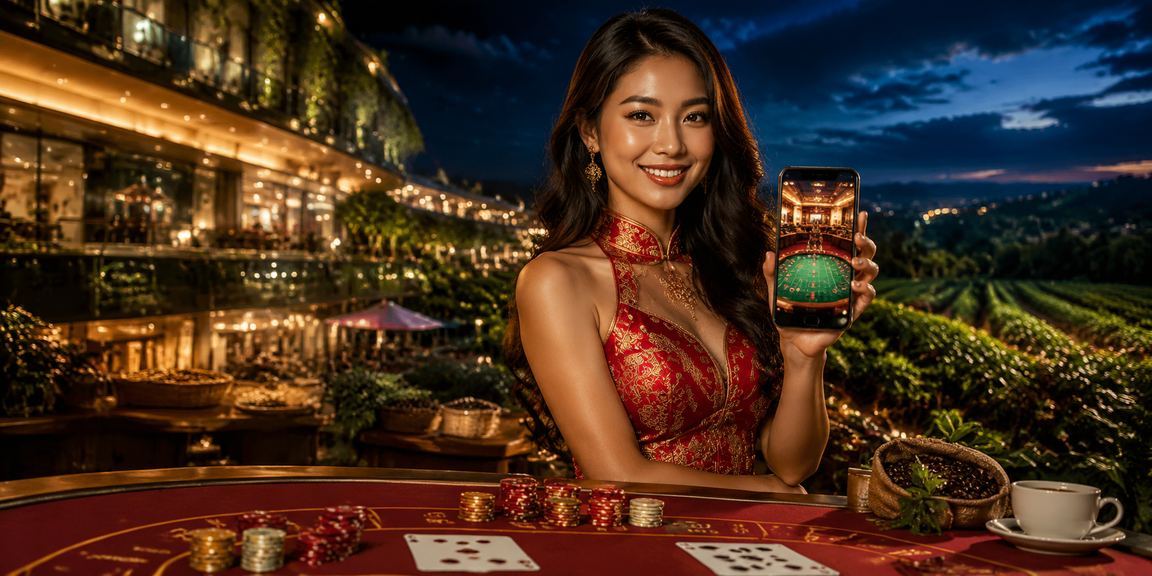 Người dùng tại Ninh Bình thực hiện nạp tiền casino qua điện thoại tại quán cà phê